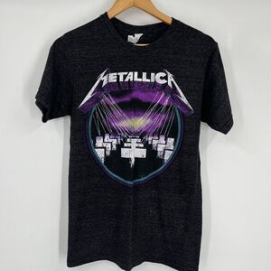 Metallica Album Art Shirt Black Master Of Puppets Ride the Lightening Mens Small